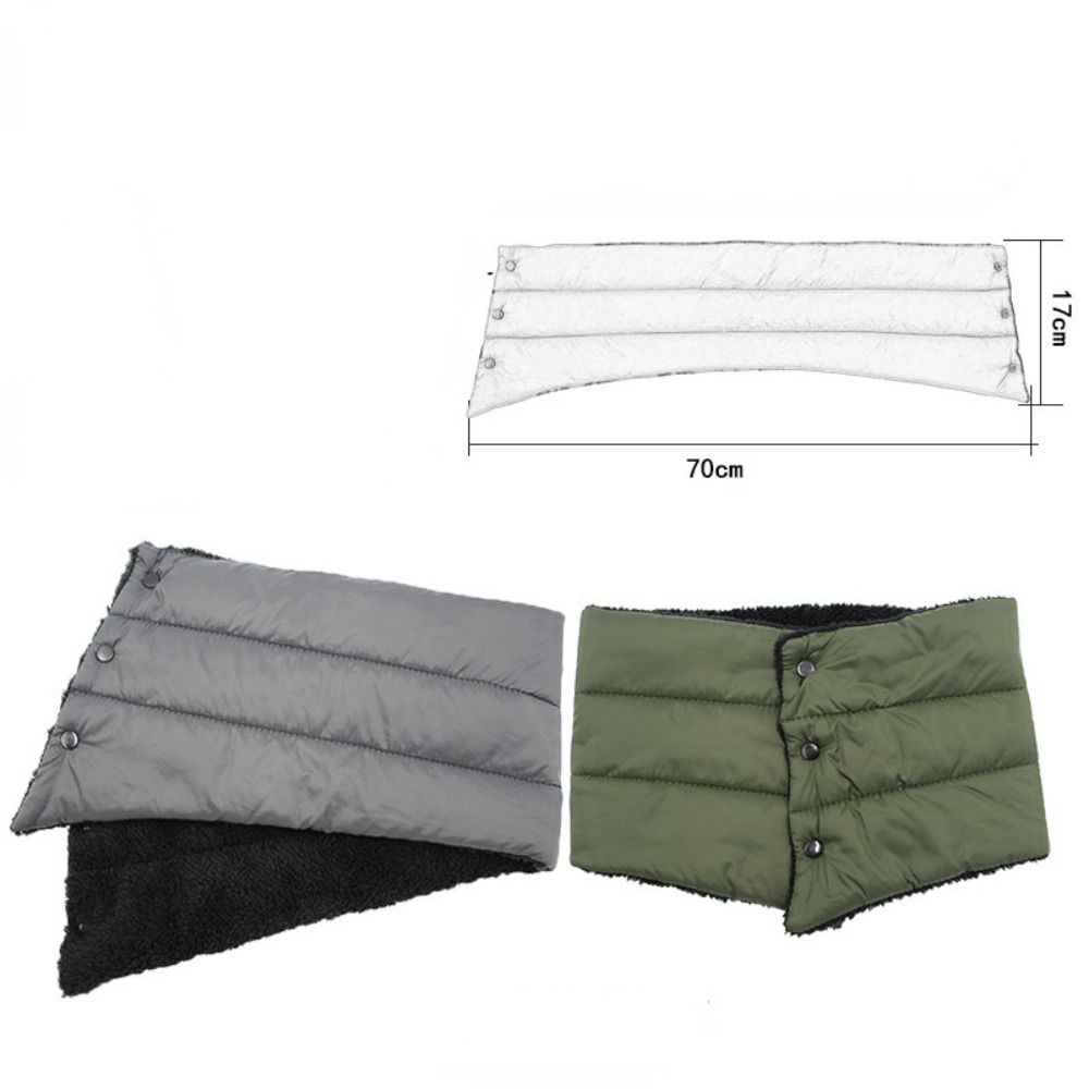 Écharpe en velours imperméable coupe-vent pour l'extérieur, écharpes chaudes pour le cou, design de mode, hiver