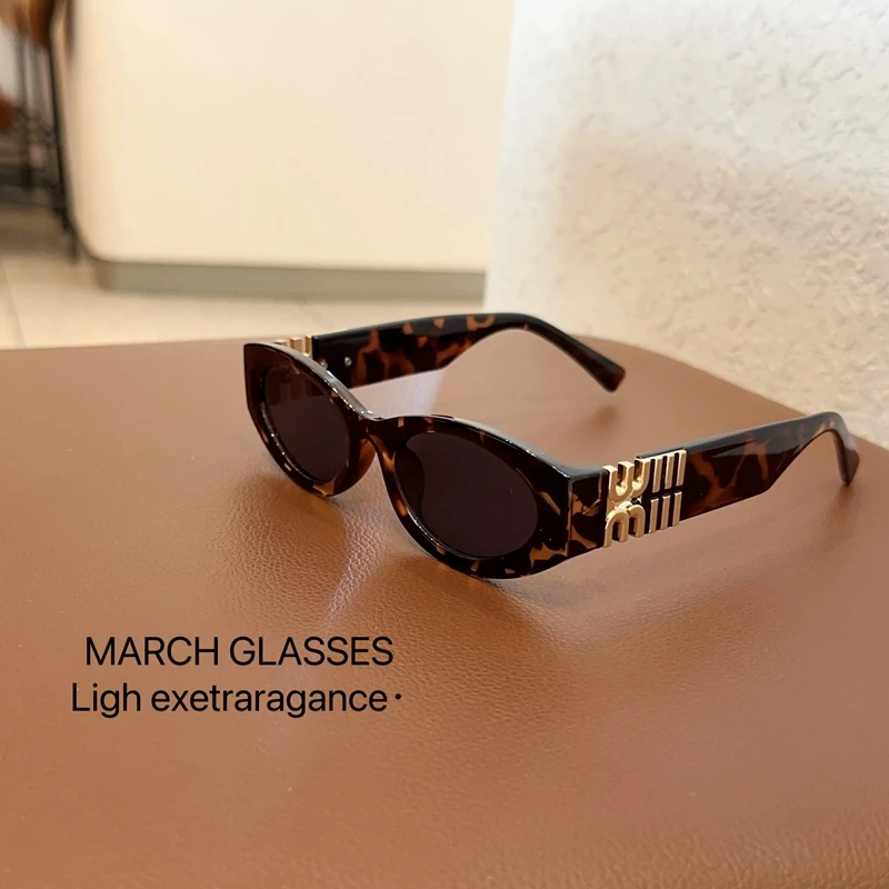 Nouvelles Lunettes de Soleil Ovales Tendance 2026 pour Femmes et Hommes – Style Urbain Rétro Premium – Protection UV400