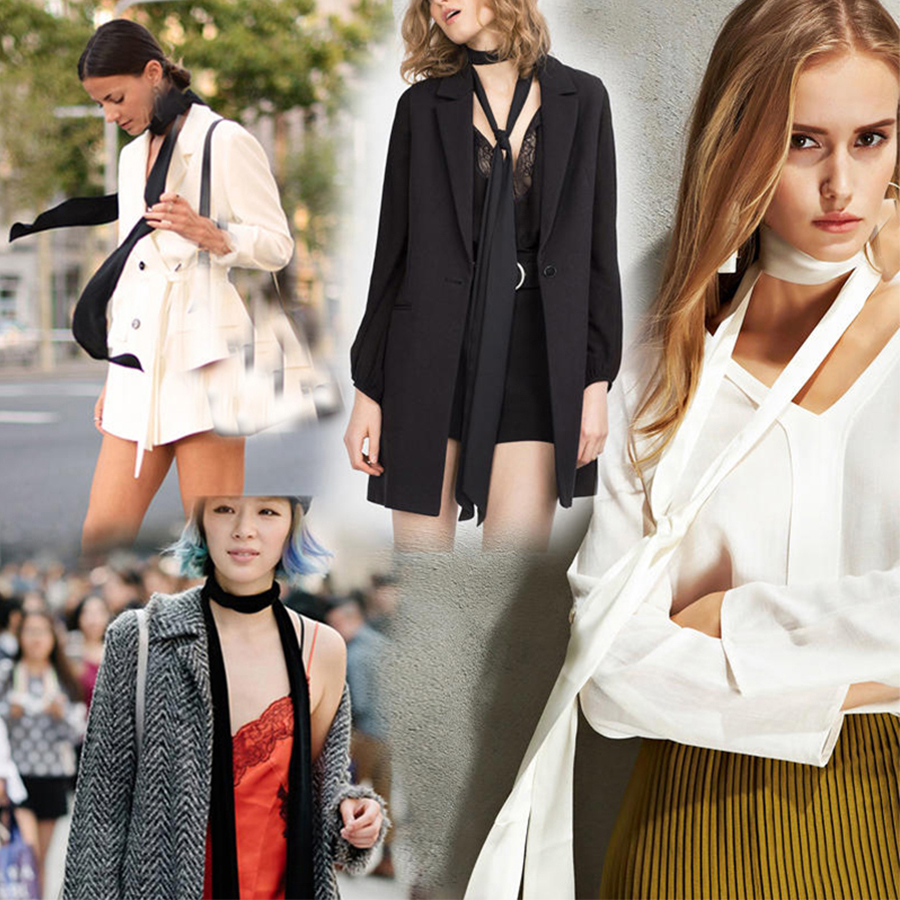 Écharpe fine de luxe en soie simulée, mode 2025, ruban pour poignée de sac, bandeau imprimé cheval pour femme, petit foulard pour cheveux, bandeau féminin