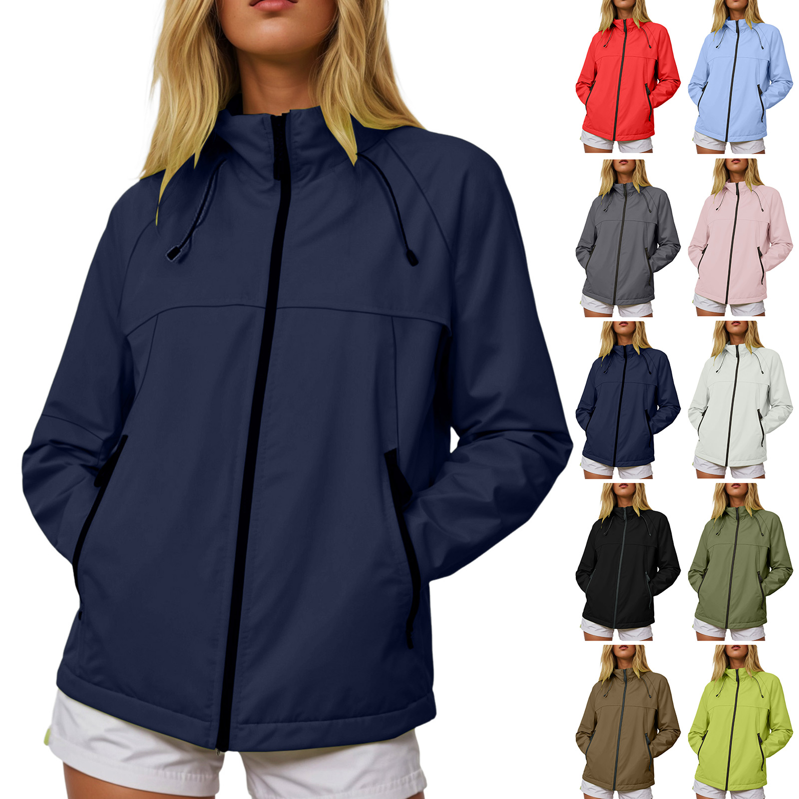 Veste pour femmes 2025 nouvelle veste Softshell légère été respirant imperméable manteaux de pluie extérieur randonnée vêtements d'extérieur longs