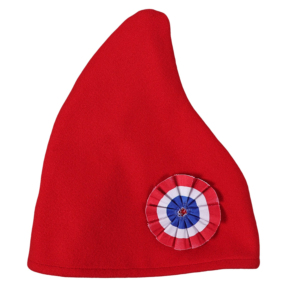 Bonnet Phrygien Cosplay rouge, casquette de révolution française, accessoires de Costume pour adultes, chapeau, couvre-chef de fête d'halloween, cadeau