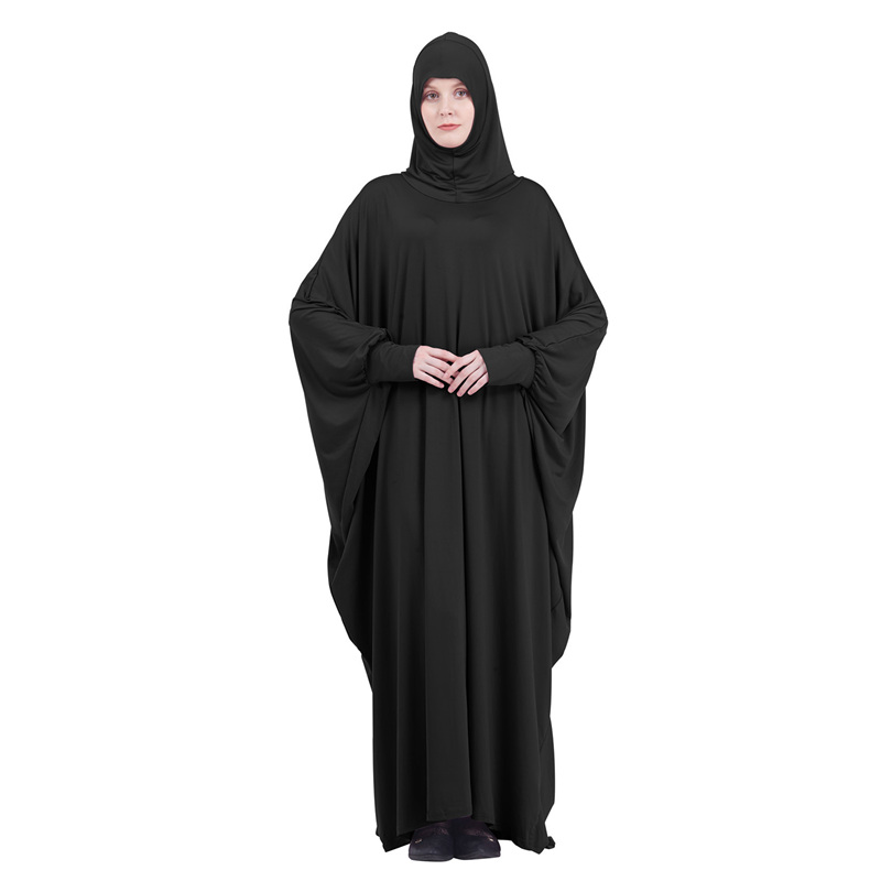 Eid femmes musulmanes Abaya Robe couverture complète vêtement de prière Hijab longue Khimar caftan Robe aérienne arabe moyen-orient Maxi Robe islamique