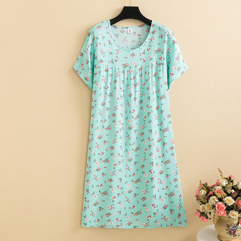 Nouvelle robe d'été décontractée vintage 2026 pour femmes, imprimé floral, manches courtes, col rond, robes imprimées, robe de soirée pour femmes