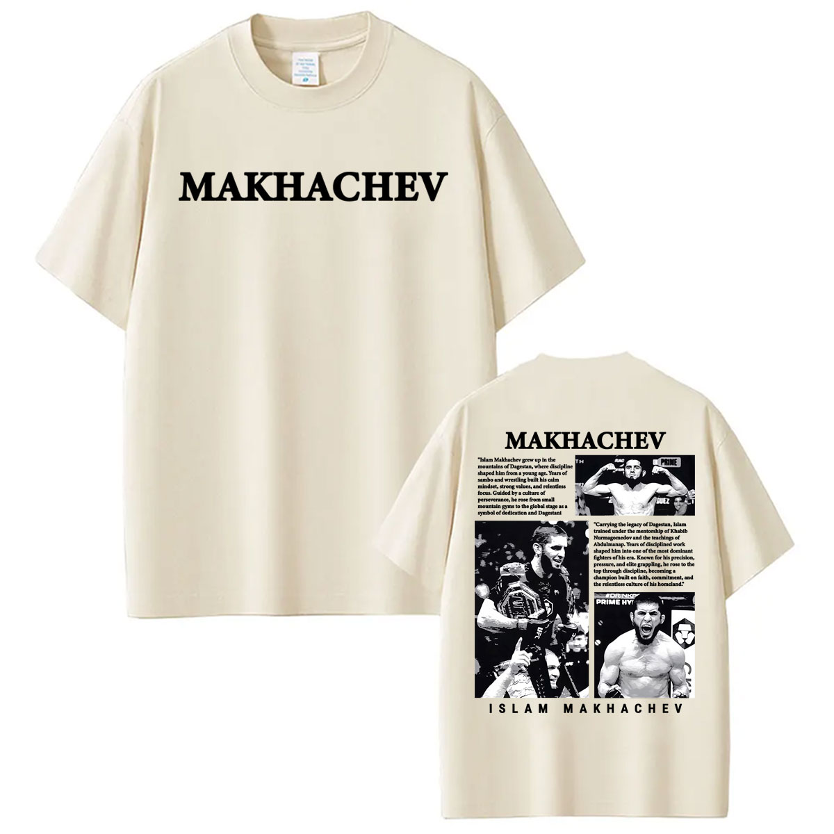 T-shirts graphiques classiques Limited Islam Makhachev pour hommes et femmes, T-shirt esthétique à thème de la violence, T-shirt décontracté en coton à manches courtes