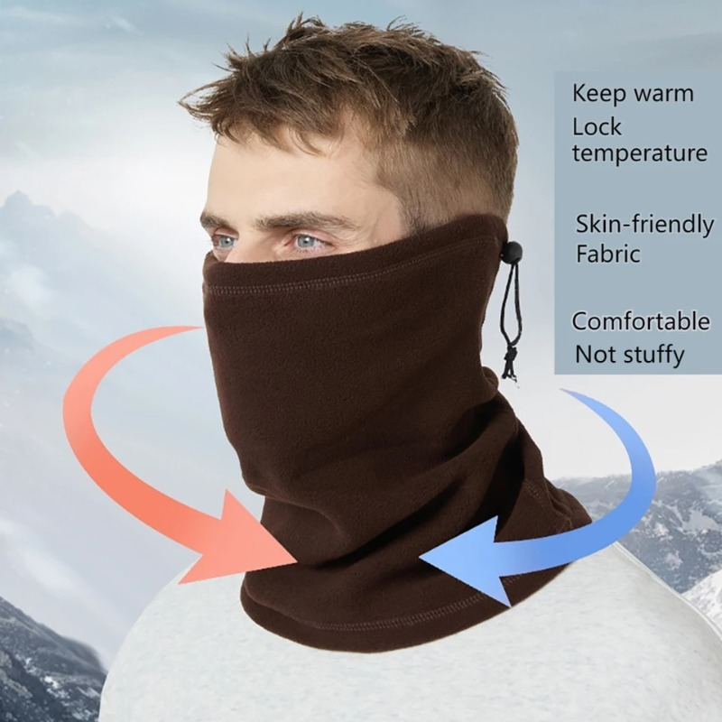 Cache-cou d'hiver, écharpe coupe-vent, Bandana de cyclisme, randonnée, Sport, course à pied, ski, Camping, Snowboard, demi-masque