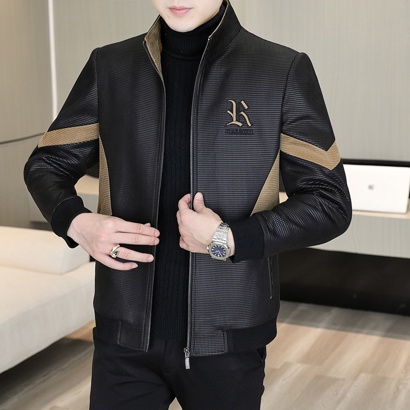 Automne hiver hommes nouvelles vestes hommes épaissir laine doublure veste polaire chaud revers hommes manteaux décontracté Streetwear vêtements d'extérieur