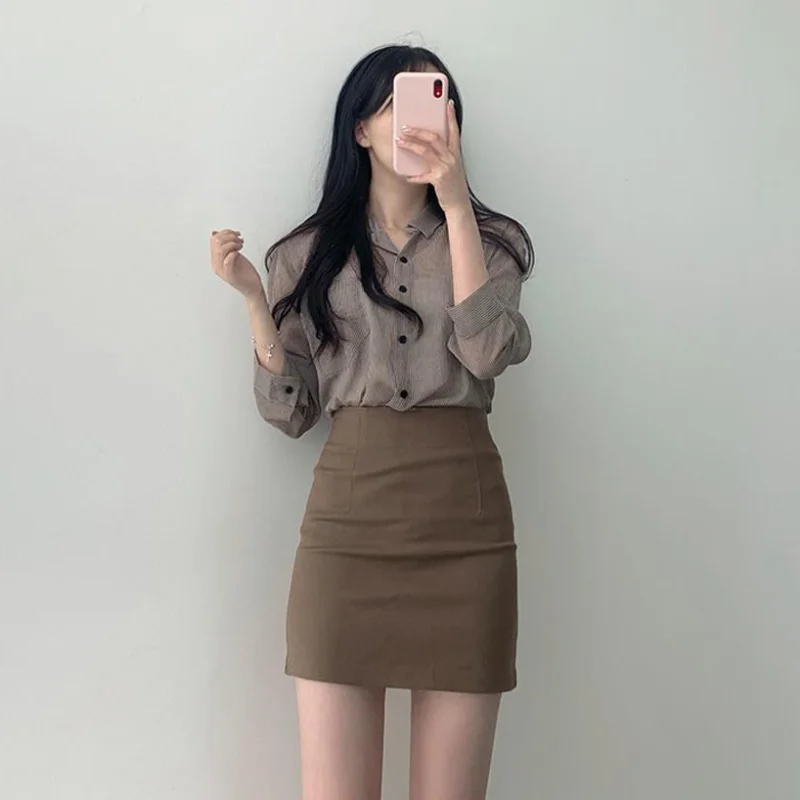 Mini jupe courte taille haute pour femme, vêtements, blanc, rond, serré, pas cher, offre esthétique, premium, modeste, tendance, V
