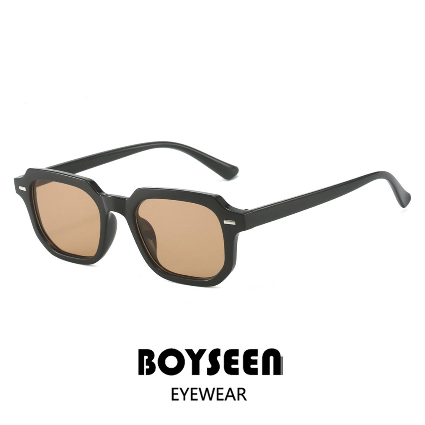 Lunettes de soleil à monture petite pour hommes, personnalisables avec verres correcteurs, lunettes de soleil bleues décontractées pour le voyage et la conduite