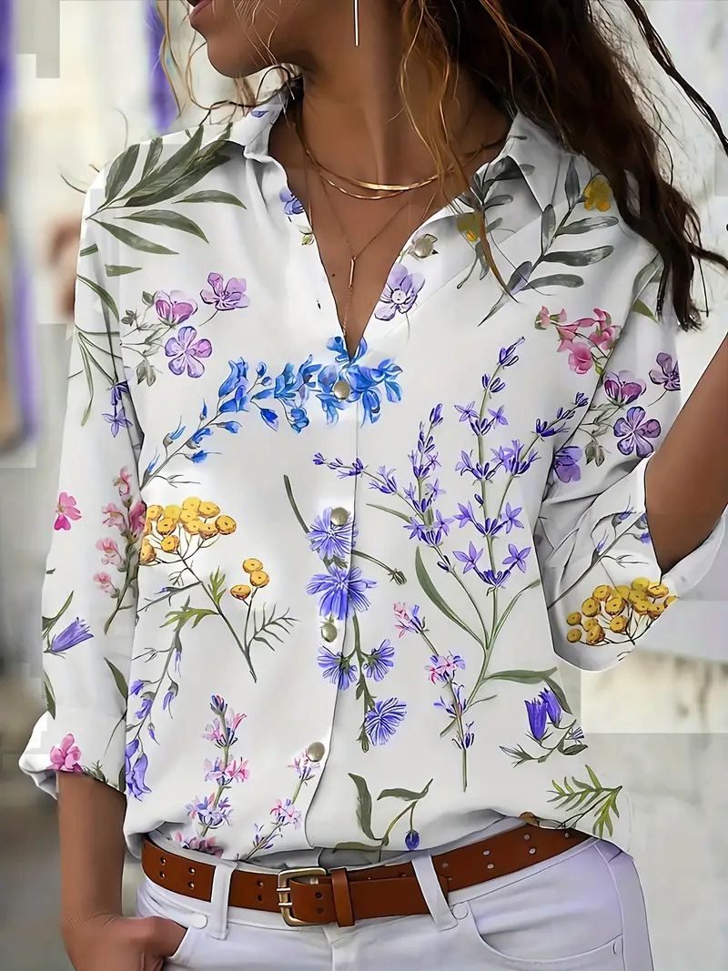 Chemise décontractée pour femme, ample, douce et confortable, à col boutonné, tendance, respirante, anti-UV, coupe ajustée, grandes tailles