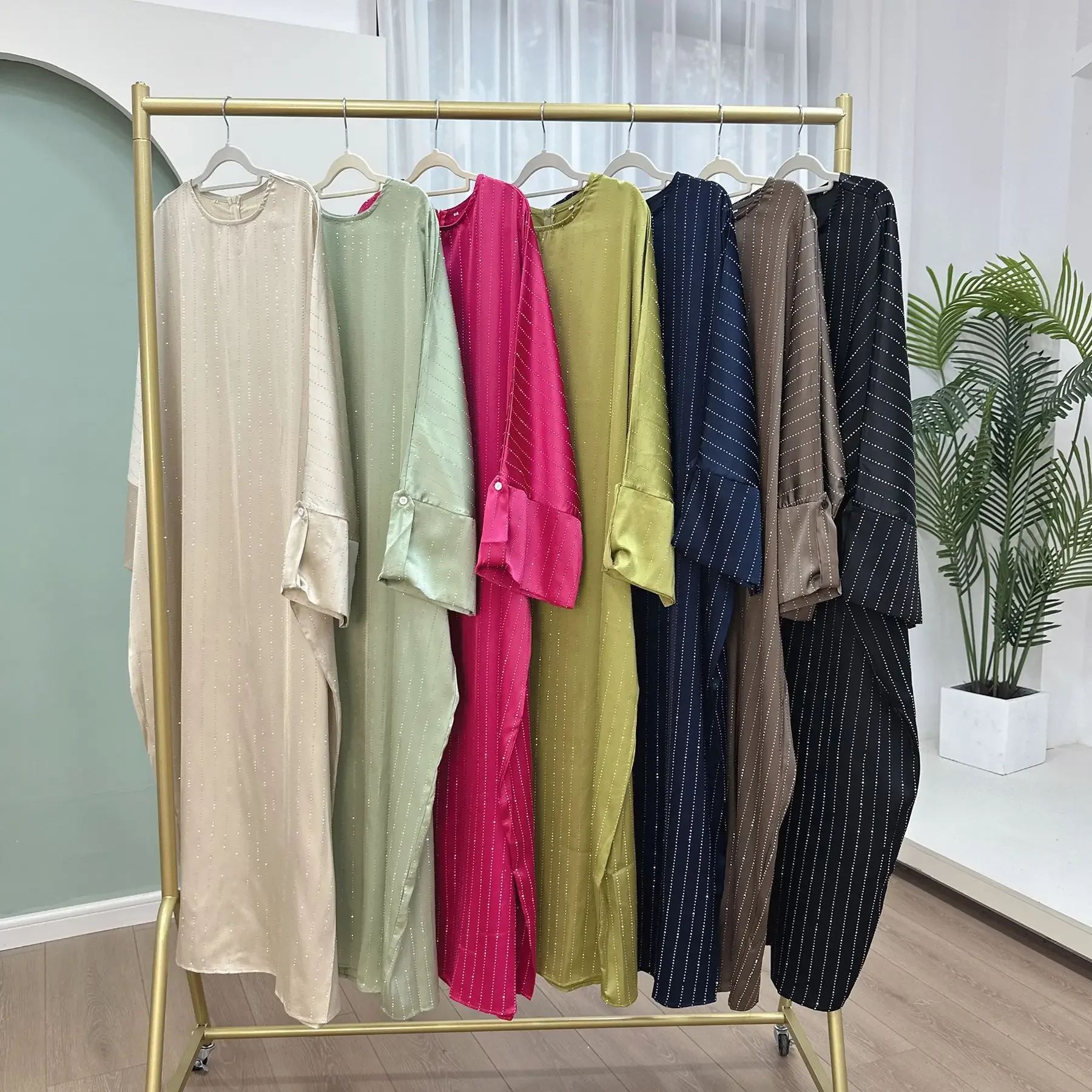Robe Abaya de luxe pour femmes musulmanes, dubaï, Ramadan Eid, arabie saoudite, vêtements Jalabiya, turquie islamique, longue Robe modeste, 2025