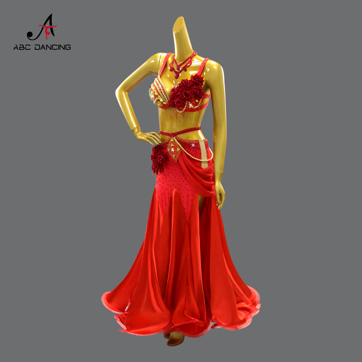 2026 Tenue de Danse Orientale pour Femme, Ensemble de Danse du Ventre pour Entraînement et Spectacle, Jupe, Haut et Robe, Vêtements de Danse Orientale Vitality