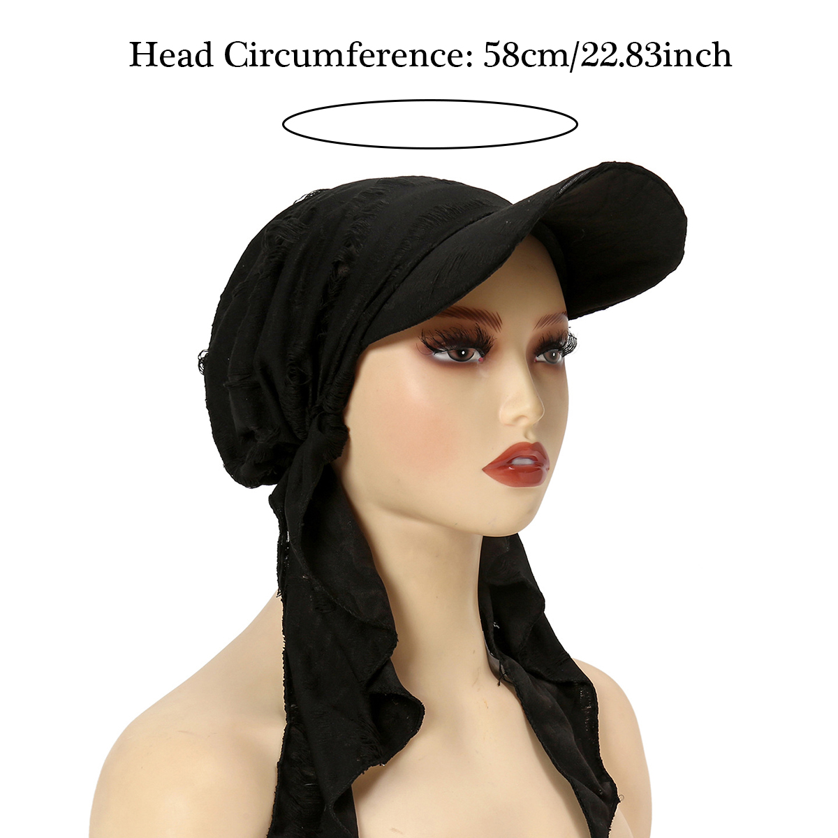 Casquette de Baseball pour femmes musulmanes, Turban, Hijab, casquette de chimio islamique, foulard pour dames, couverture enveloppante, nouvelle collection 2024