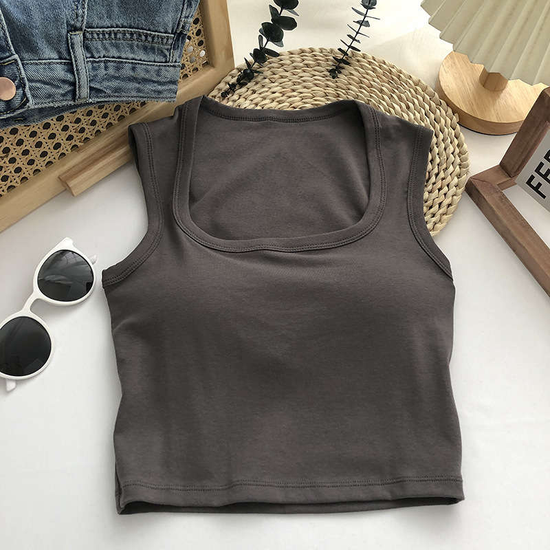 Camisole Précieux pour Femmes, Sous-Vêtements Doux, Tenues d'Été, Sexy, Serré, Astronomique, Chemise en Fibre