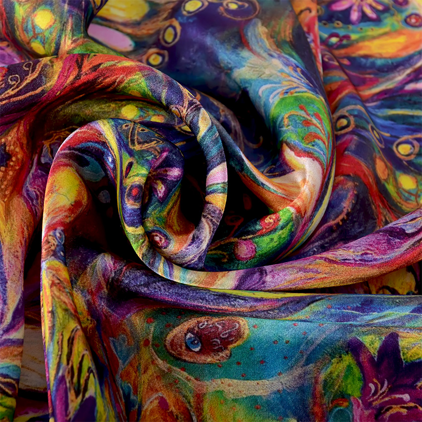 [BYSIFA] nouveau luxe Pure soie Foulard châle femmes printemps automne longues foulards dames marque 100% soie cou Foulard Foulard 175*52 cm