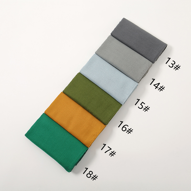 Nouveau coton Hijabs écharpe solide Foulard enveloppes grande taille plaine longs châles femmes musulmanes Hijab Islam Turban Foulard Ramadan Eid
