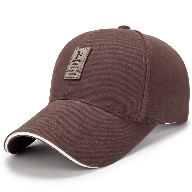 QBHAT hommes coton casquettes de Baseball Simple mâle loisirs Golf chapeau hommes en plein air chapeau de soleil broderie casquette à visière Snapback réglable