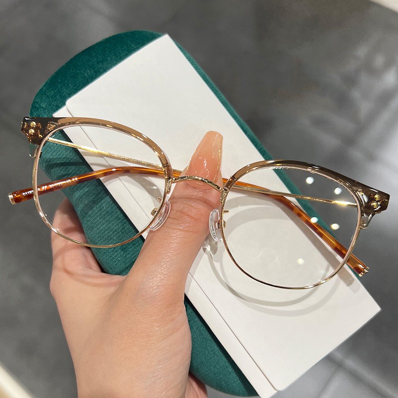 Lunettes de myopie à monture ronde pour femmes, lunettes unisexes pour contrevenants, lunettes de vue de près avec moins dioptrie, nouveau style