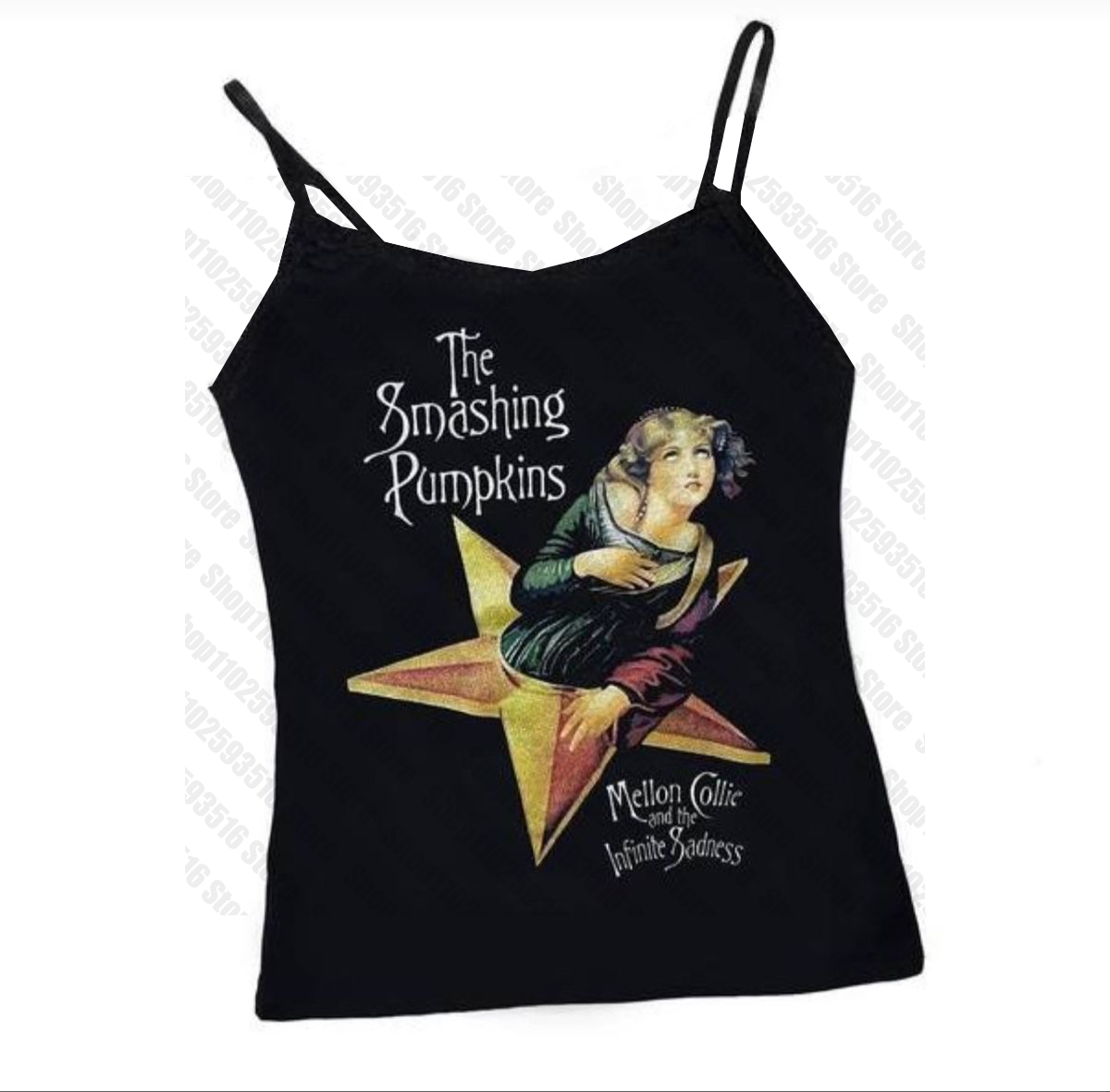 Hauts esthétiques pour femmes, haut court avec bretelles, vêtements gothiques, Vintage, Harajuku Grunge, Y2k, années 2000