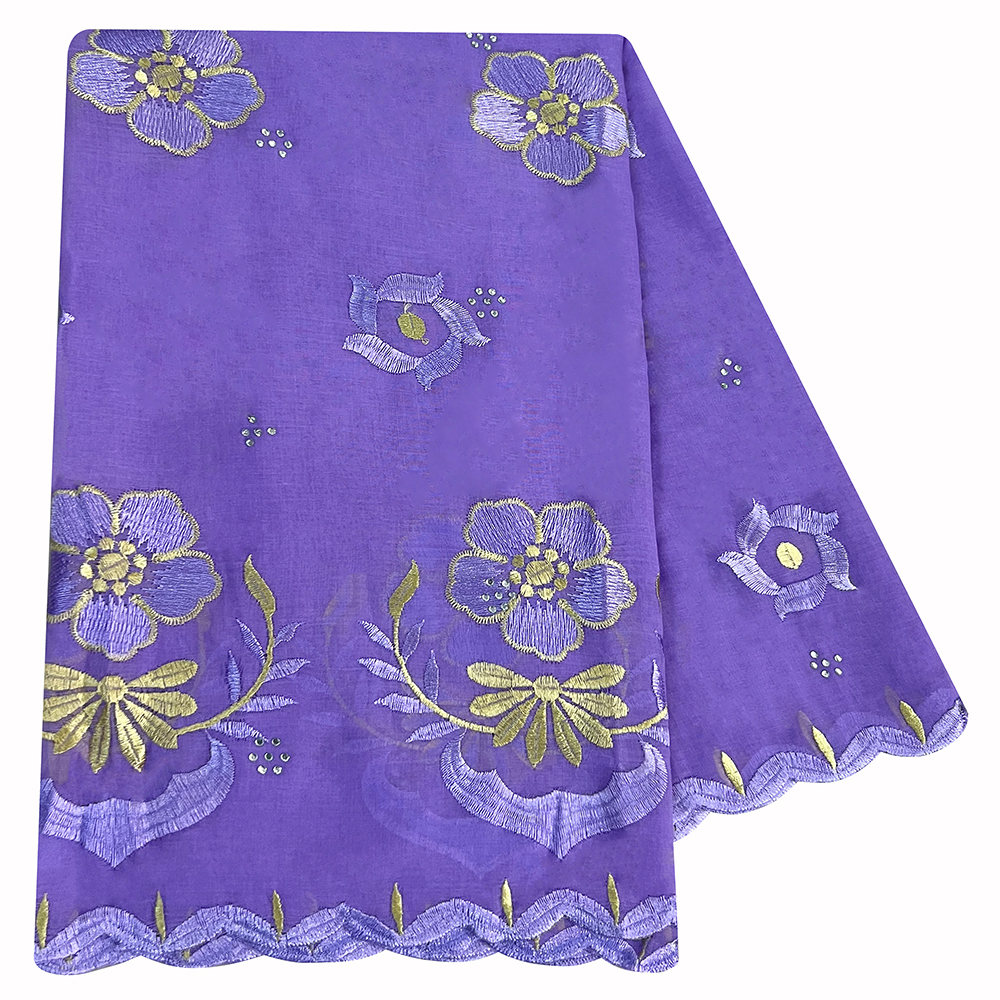 Écharpe de Dubaï à motif de petites fleurs pour femmes musulmanes, hijab en coton africain, hijab islamique, pashmina, turban, foulard brodé, châles