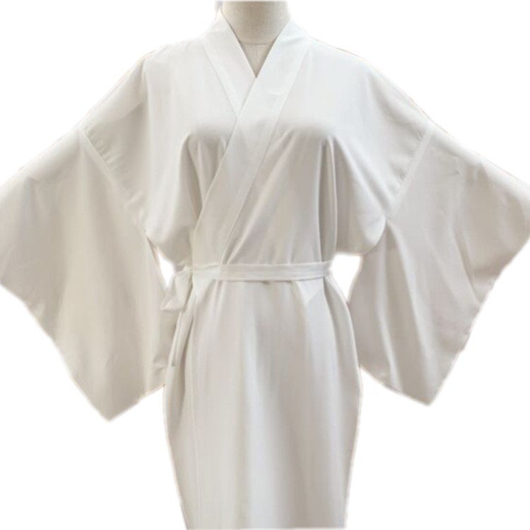 Kimono traditionnel japonais Juban pour femmes, Yukata blanc, doublure inférieure avec ceinture, Haori, sous-vêtements intimes