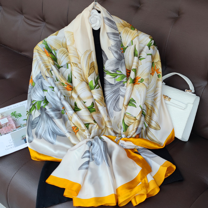 Écharpe d'été de marque pour femmes, 180x90cm, à la mode, de qualité, douce, pour la plage