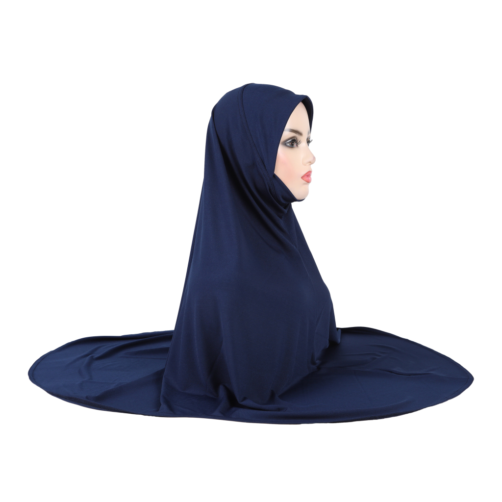 H306 plaine XXL taille hijab musulman avec partie du menton top qualité amira tirer sur écharpe islamique vente chaude foulard