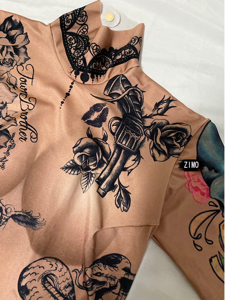 Combinaison à Manches sulfpour Femme, Tenue de Soirée Sexy, Costume de brevd'Anniversaire