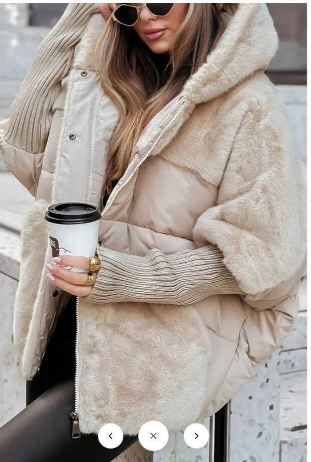 Manteaux matelassés à capuche pour femmes, nouvelle mode européenne et américaine, couleur unie, décontracté, tendance, Simple, basique épissé, vêtements Parkas