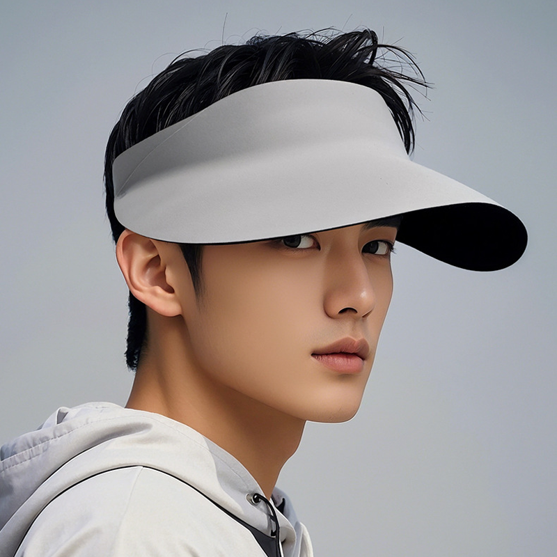 Chapeau à visière pour hommes avec tête surdimensionnée pour les Sports de plein air d'été voyage plage nouveau pare-soleil respirant chapeau de soleil pliant