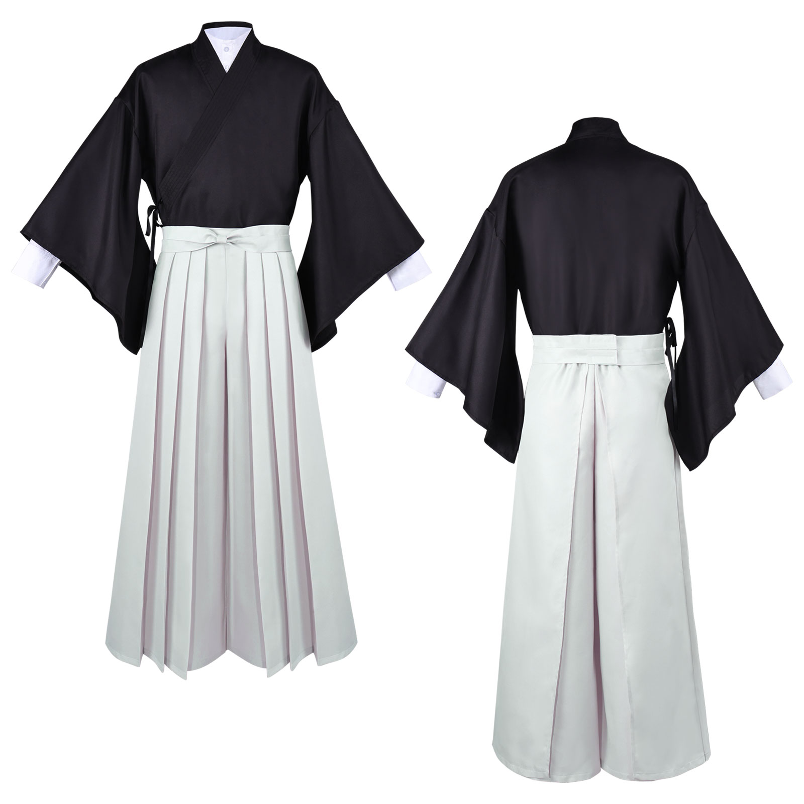 Déguisement Cosplay Naoya Zenin Jujutsu Kaisen JJK Costume de Kimono Japonais Traditionnel Pantalon de Kendo Tenue de Samouraï pour Hommes Halloween