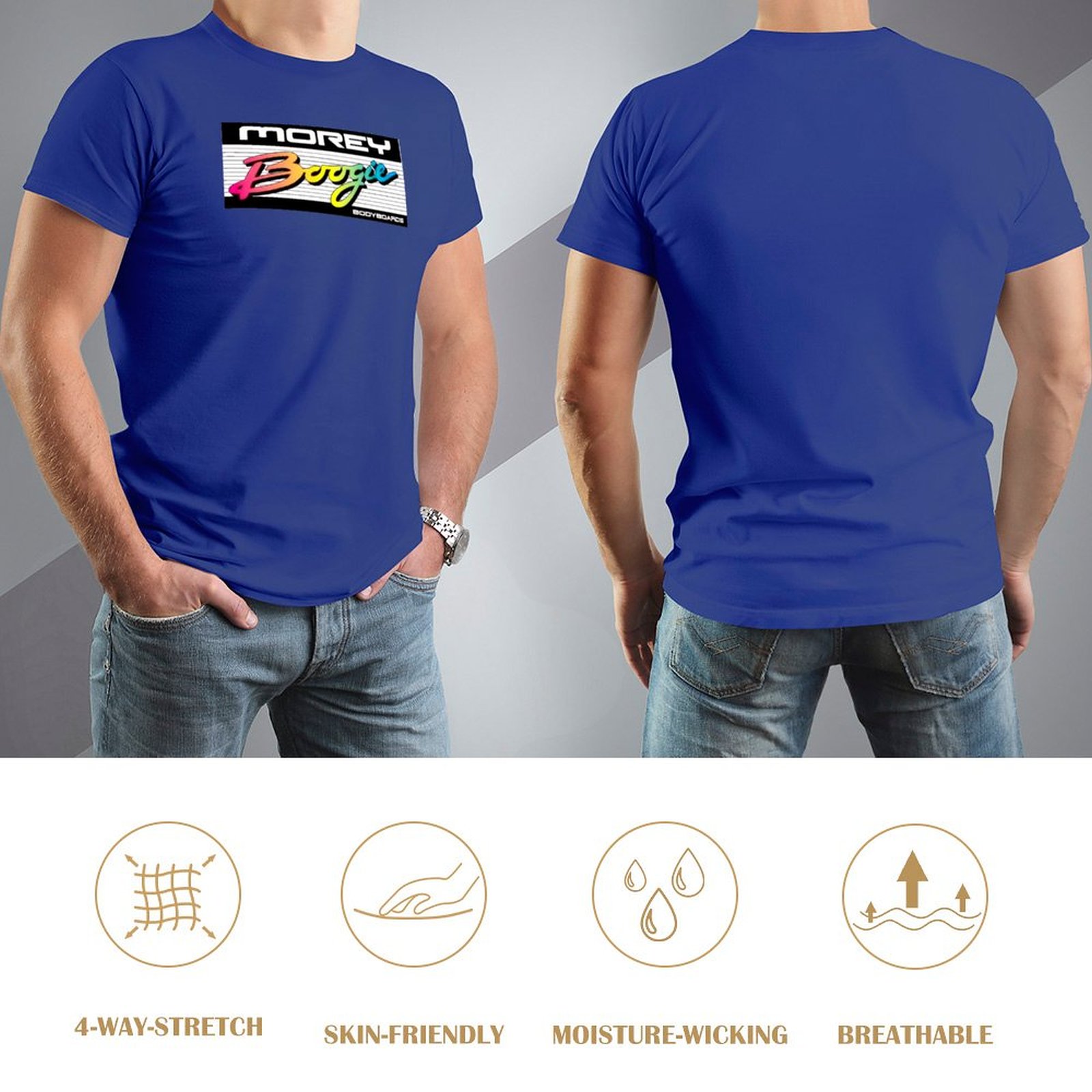 Hommes top t-shirts été T-Shirt Morey Boogie vieille école T-Shirt kawaii vêtements noir t dessus de chemise chemises d'entraînement hommes hip hop t-shirts