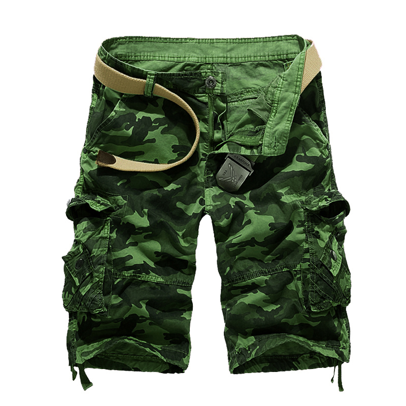 Shorts décontractés hommes Camouflage hommes Cargo Shorts vêtements d'extérieur été offre spéciale qualité coton marque vêtements mâle pantalons de survêtement militaire