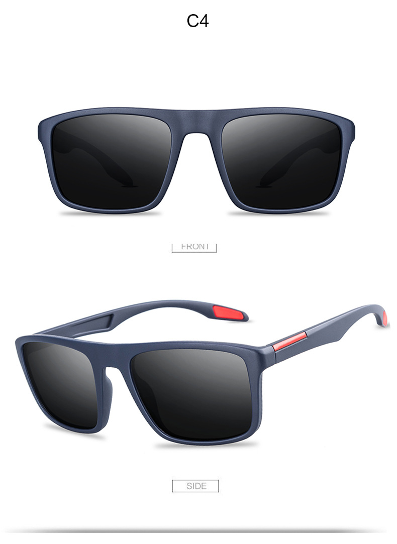 Lunettes de conduite classiques pour hommes, lunettes de soleil polarisées de styliste, pêche, randonnée, Sports de plein air