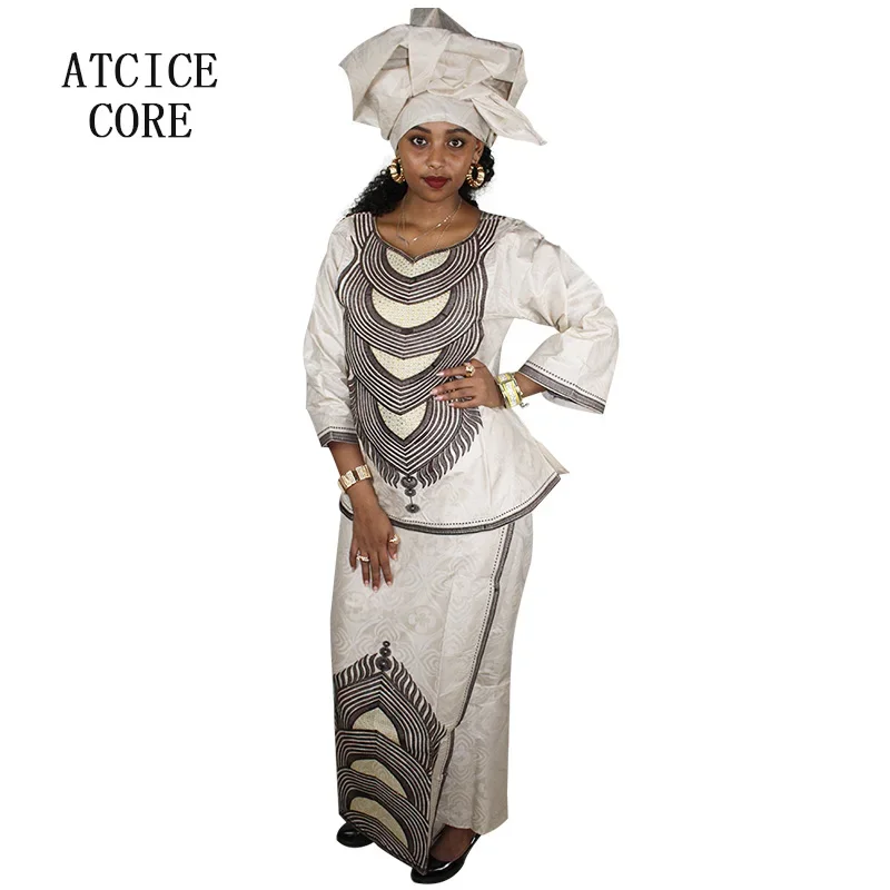 Robes africaines pour femmes robes Dashiki Bazin Riche vêtements africains traditionnels à manches longues pour dames