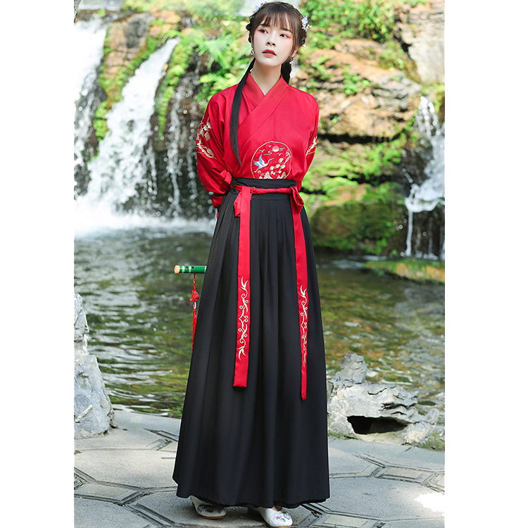 Kimono Vintage japonais samouraï, vêtements de Cosplay pour femmes et hommes, Chiinese Hanfu, Cardigan brodé de grue Yukata, manches longues rétro