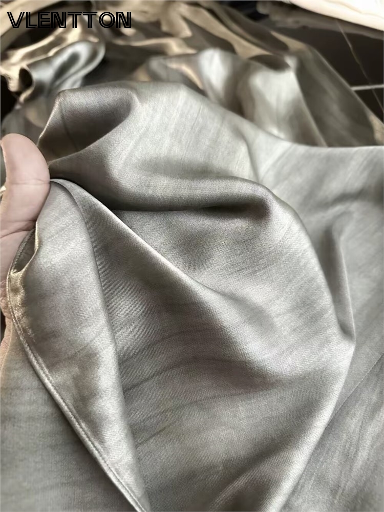 Nouvelle Robe Midi en Satin Tendance 2026 pour Femme, Robe Longue de Soirée Élégante et de Haute Qualité sans Manches pour Dames