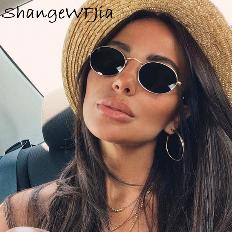 Lunettes de soleil ovales de luxe pour femmes et hommes, monture en alliage, protection UV400, collection 2026