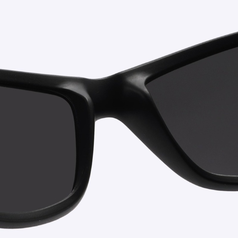 Lunettes de soleil polarisées pour hommes et femmes, idéales pour la course, la pêche, avec verres TAC anti-reflets, branches en silicone souple antidérapantes, protection UV pour activités de plein air