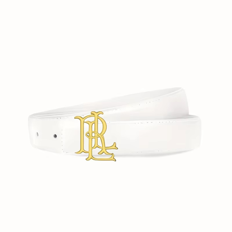 Ceinture élégante pour femme 2026, ceinture de luxe marron et noire avec boucle dorée, pour tenues décontractées et formelles