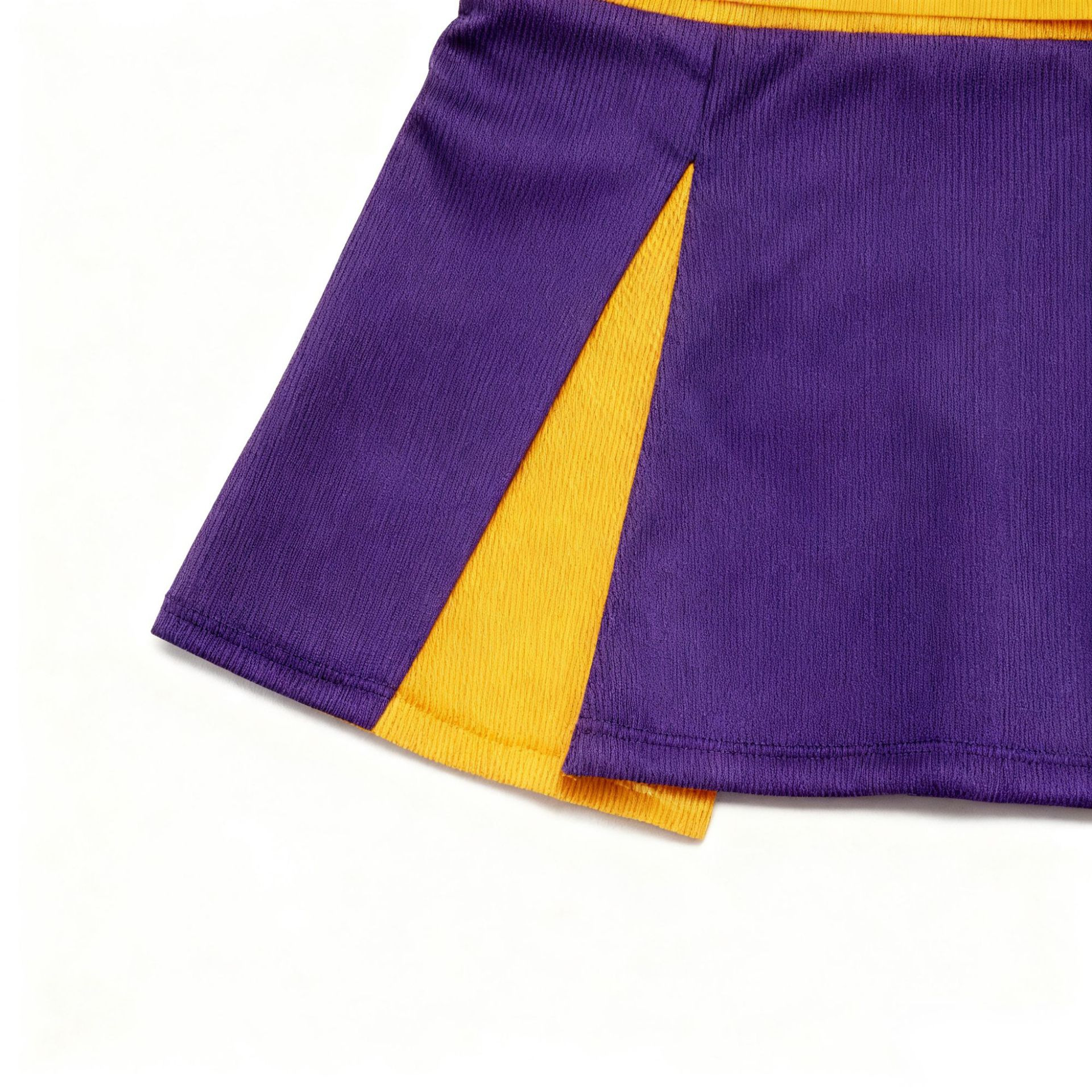 Nouveau Costume de Cosplay de Cheerleader pour Femme, Jupe Courte Plissée Violette, Uniforme de Scène pour Fête d'Halloween, Style Megan Fox et Jennifer