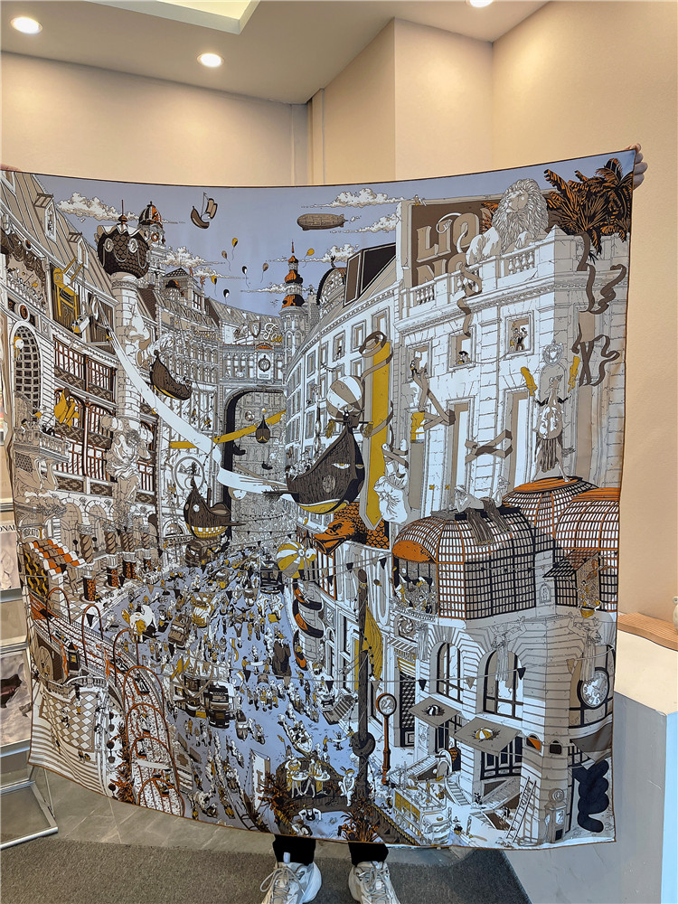 Foulard en soie de mûrier, grands châles de luxe de styliste, Bandanas roulés à la main, cadeau pour mère amant, foulards d'été 135CM