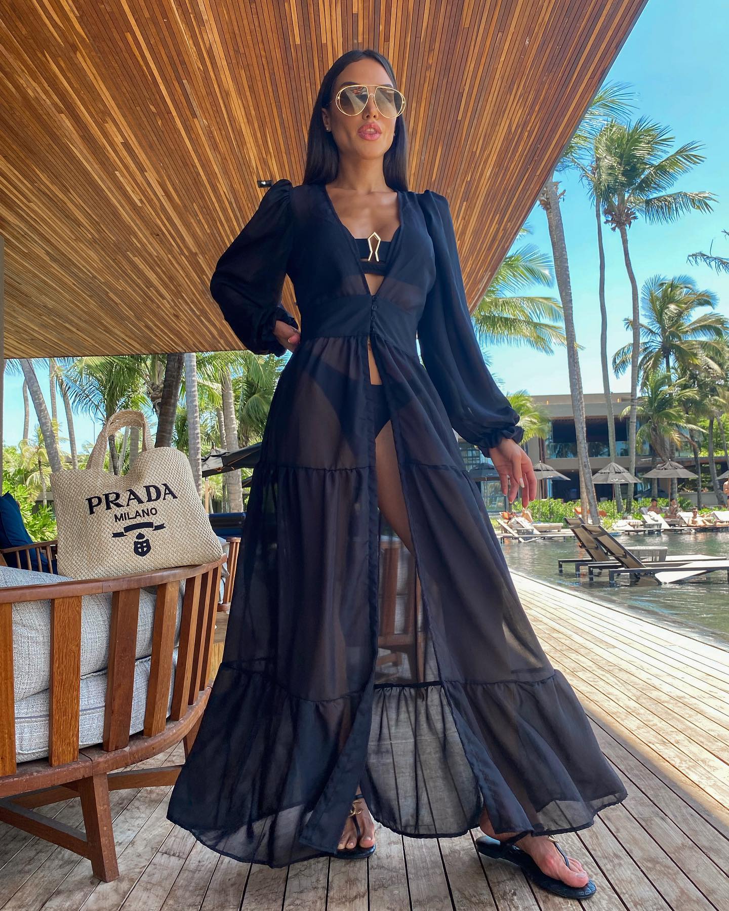 Femmes maillot de bain Crochet plage couvrir Robe manches caftan Plage tunique longue Pareos Bikinis couvrir Robe d'été Plage maillots de bain