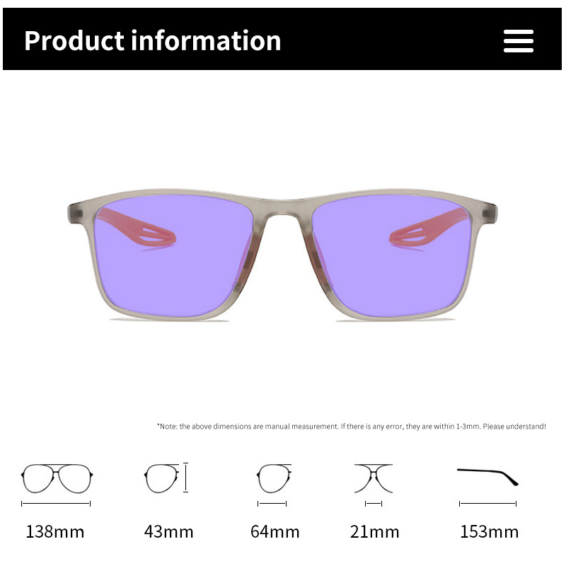 Lunettes anti-lumière bleue colorées pour femmes et hommes, verres bleus et violets, lunettes optiques élégantes, lunettes de jeu pour ordinateur en TR