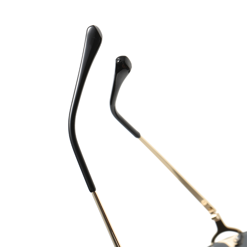 Lunettes carrées sans monture, tendance, métal haut de gamme, lunettes de soleil pour hommes et femmes, lunettes de soleil street style