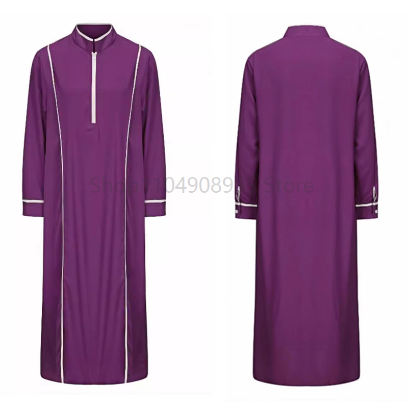 Vêtements traditionnels pour hommes musulmans, style ethnique africain, robes décontractées confortables, robe élégante, tenue islamique