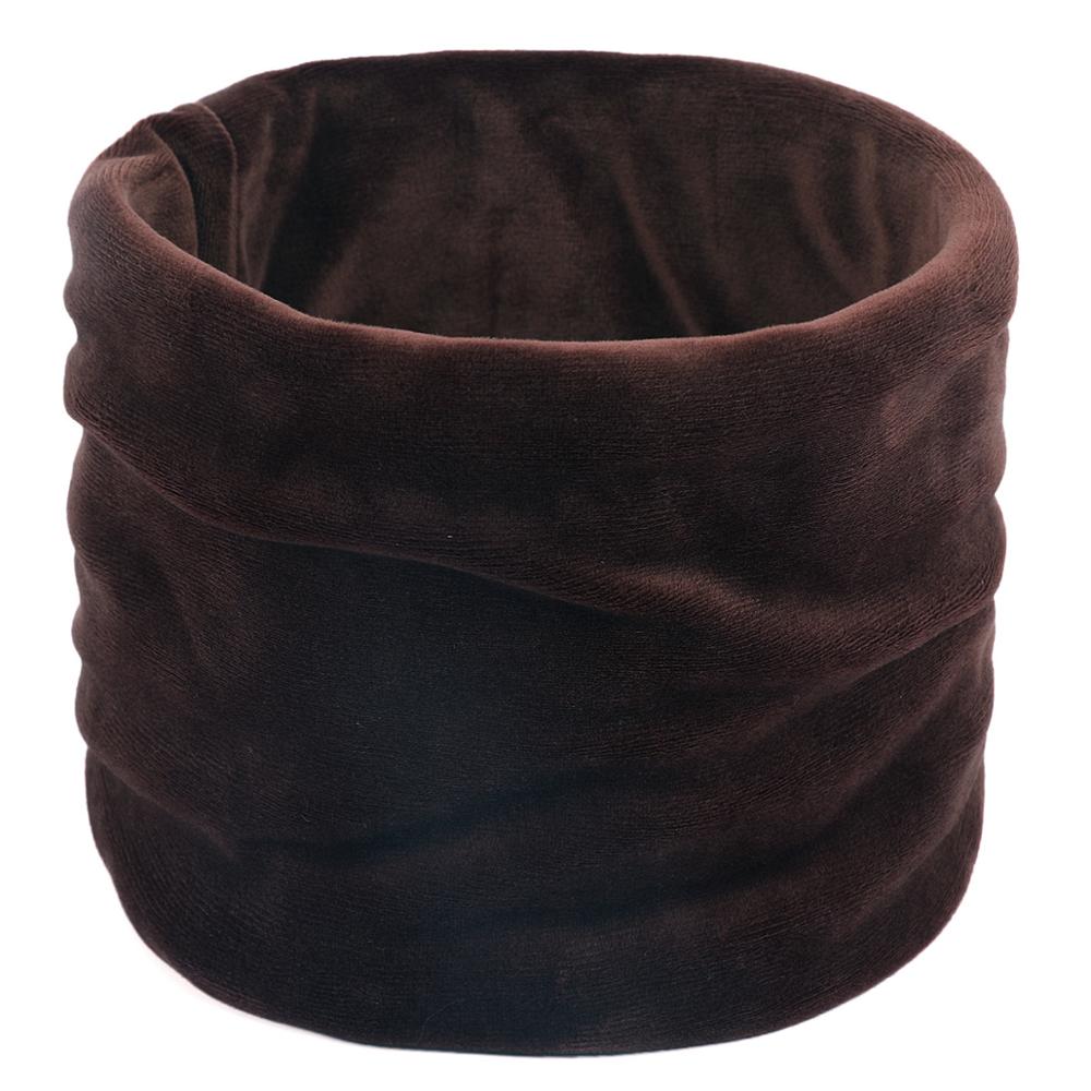 Nouvelle mode unisexe hiver solide Bandana tricot écharpe femmes bandeau sans couture tubulaire chaud anneau enveloppement