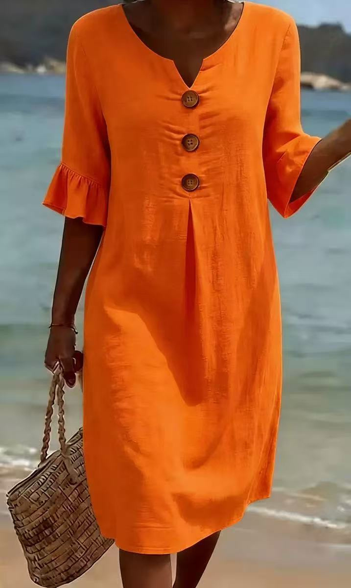 Robe Mi-Longue en Dentelle Patchwork pour Femme, Col Rond, Manches Courtes, Amissié, Broderie de Fleurs, Plissée, Tenue de ix, Été