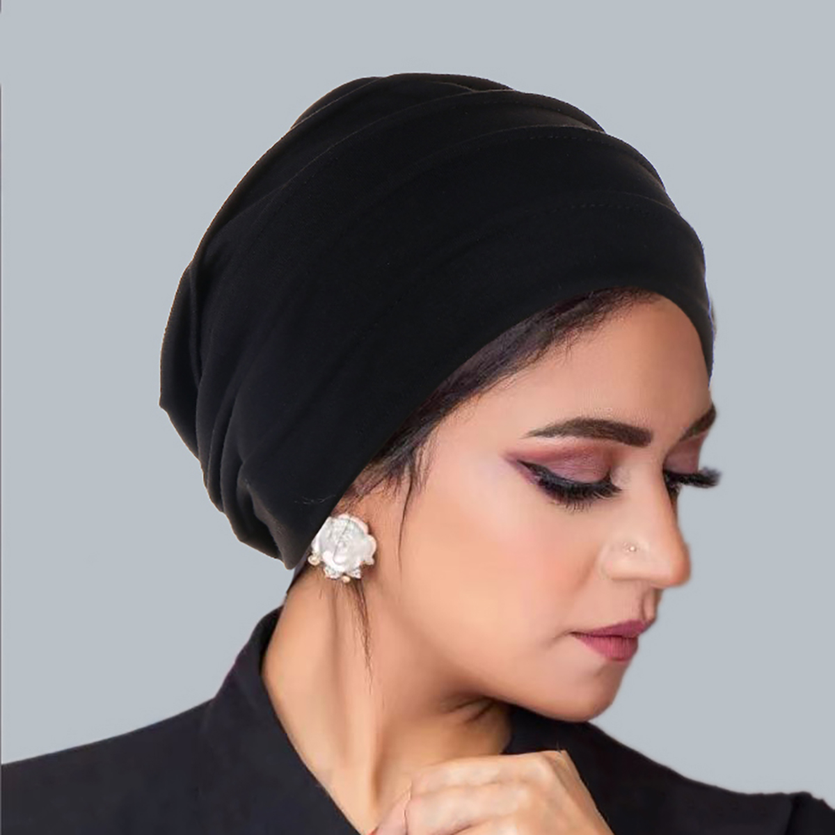 Nouveau musulman froissé Turban casquette couleur unie femmes Hijabs islamique chimio casquette foulard dames tête enveloppement couverture Hijab écharpe