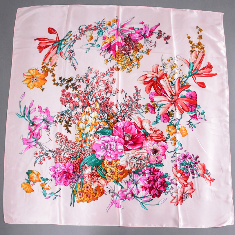 [BYSIFA] foulard en soie pour femmes foulard 2025 nouveau Design Satin grandes foulards carrés enveloppes 90*90 cm turquie femmes foulard de tête foulard de cou