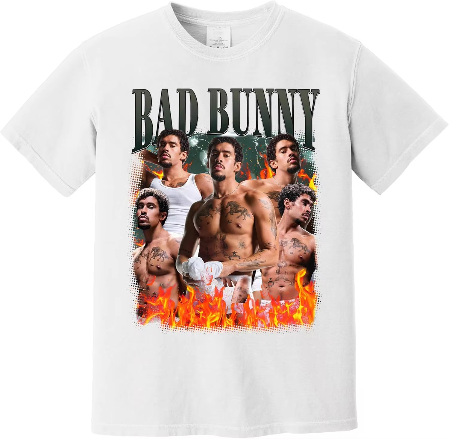 Sweat-shirt Bad Bunny tous albums, Hoodie DTMF, T-shirt de concert, Merch 2026